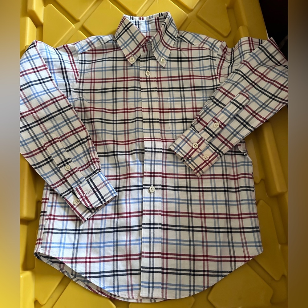 brooks brothers fleece boy flannel
